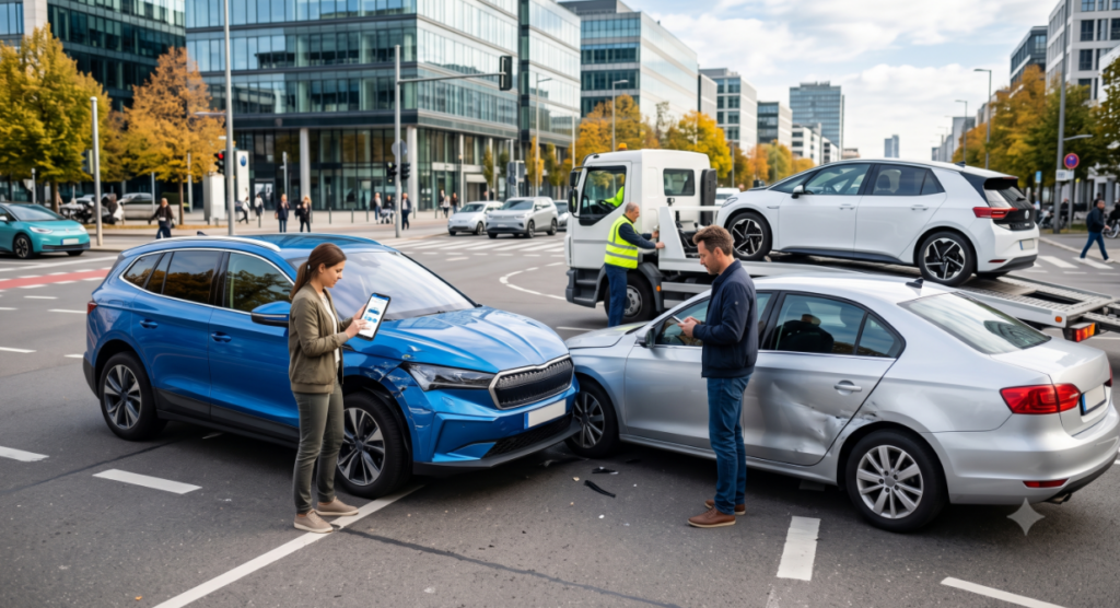 Kolizja drogowa w 2026 roku. Jak sprawnie zgłosić szkodę i zorganizować auto zastępcze